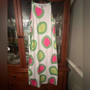 Gretchen Scott Side Tie Maxi Dress Size Diva 3XL